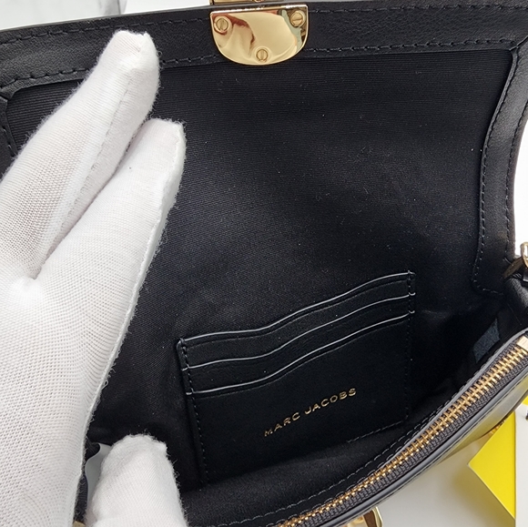 Marc Jacobs Mini J Marc Shoulder, Chain, Clutch, Crossbody Strap,  Dust … - Picture 7 of 16